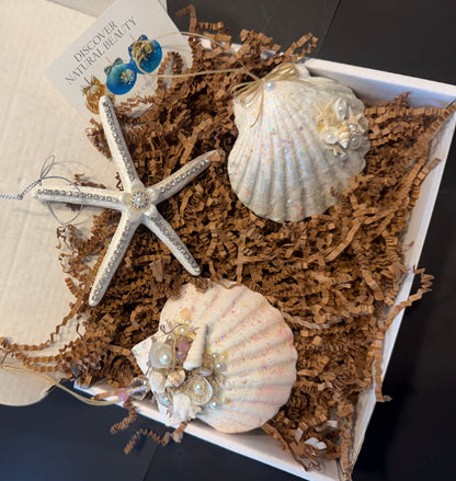 "Better Than Flowers" Shell Gift Box