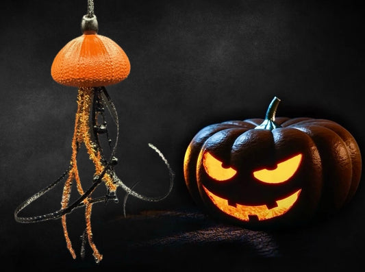 SpOoKy Halloween Sea Urchin Jellyfish