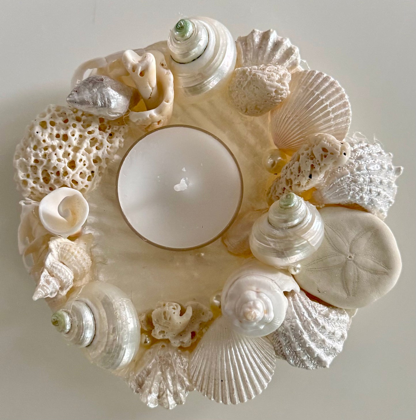 Shell Candle Holder